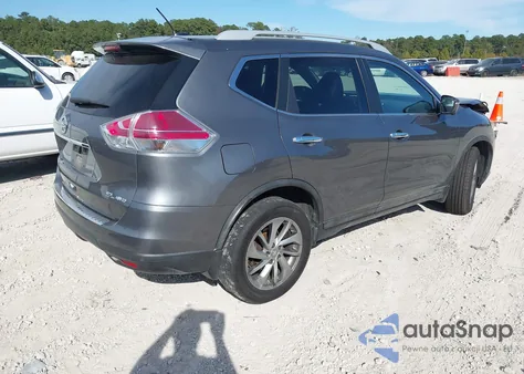2015 Nissan Rogue Sl z USA, uszkodzony, nr VIN 5N1AT2MV8FC763545